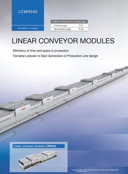 Convoyeur modulaire linéaire - Série LCMR200